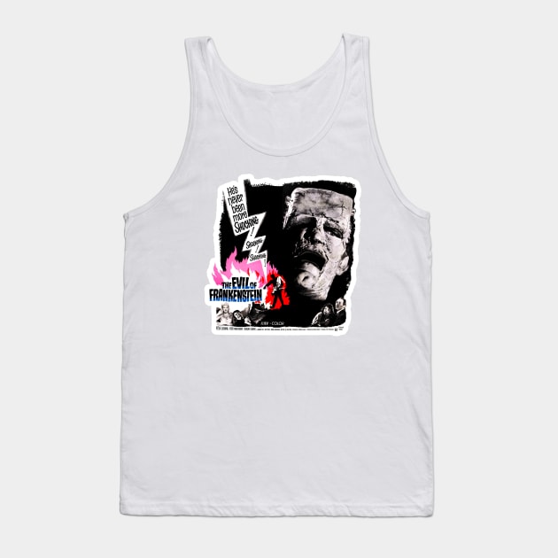 The Evil of Frankenstein Tank Top by Scum & Villainy